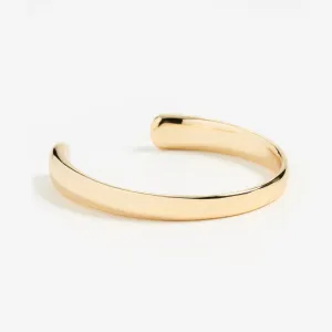 14K Gold Plated Gina Cuff Bracelet