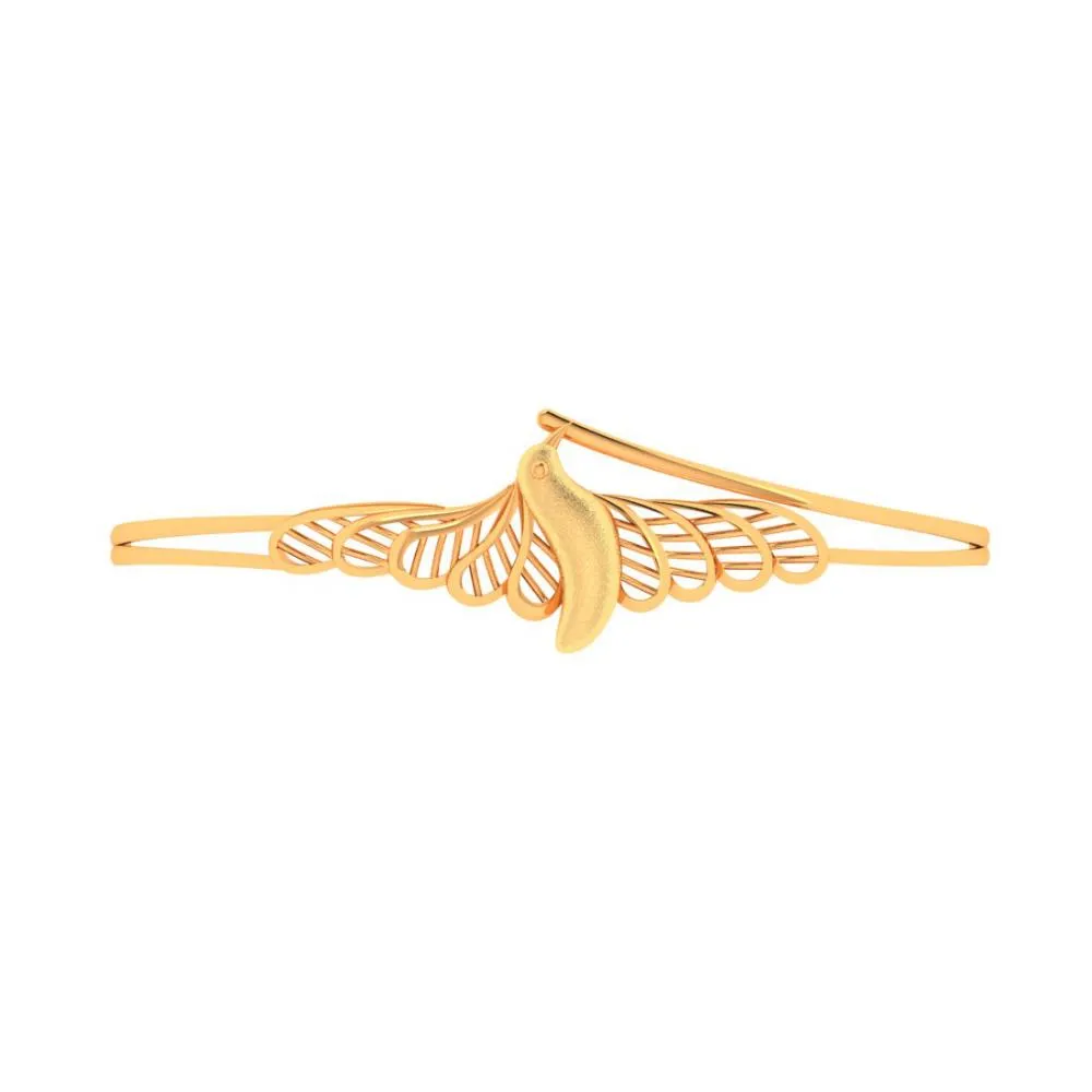 18k Gold Bird Bracelet