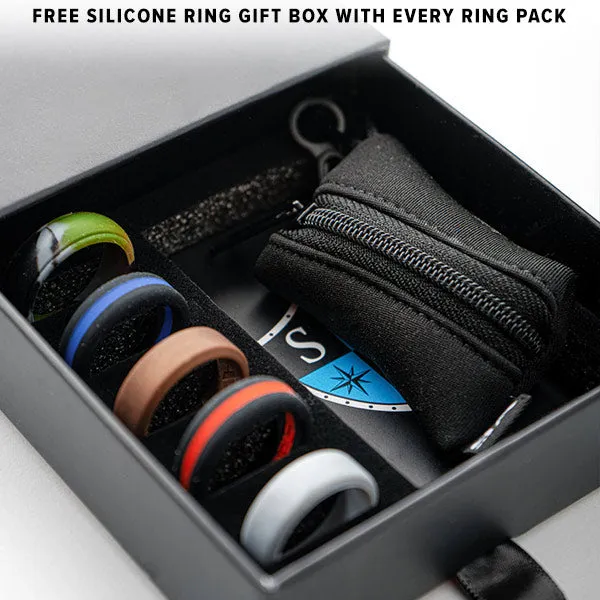 4 FOR $10 Silicone Rings