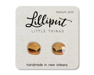 Cheeseburger Earrings