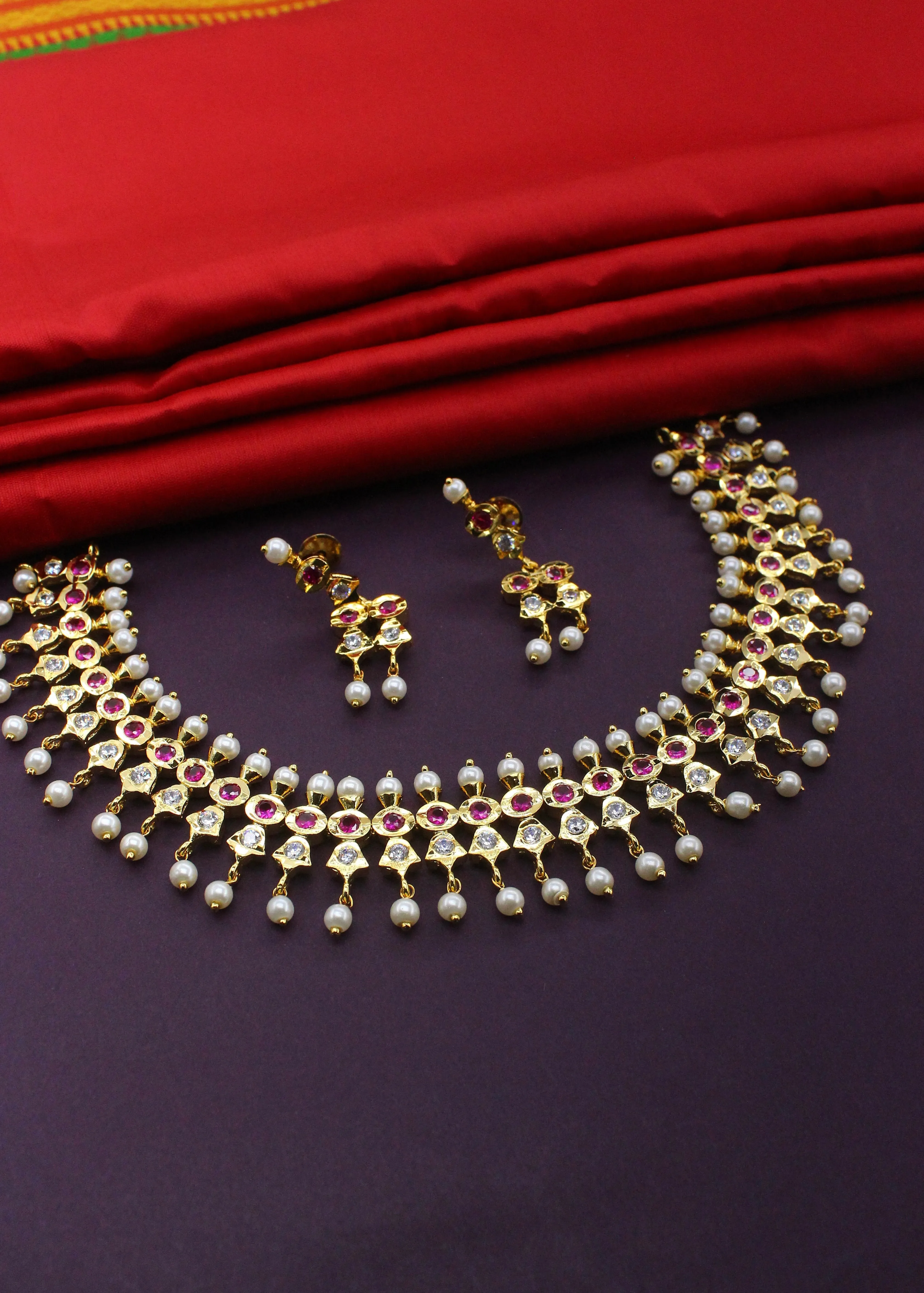 DESIGNER MOTI NECKLACE