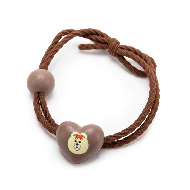 Fabufabu simple bear hair tie