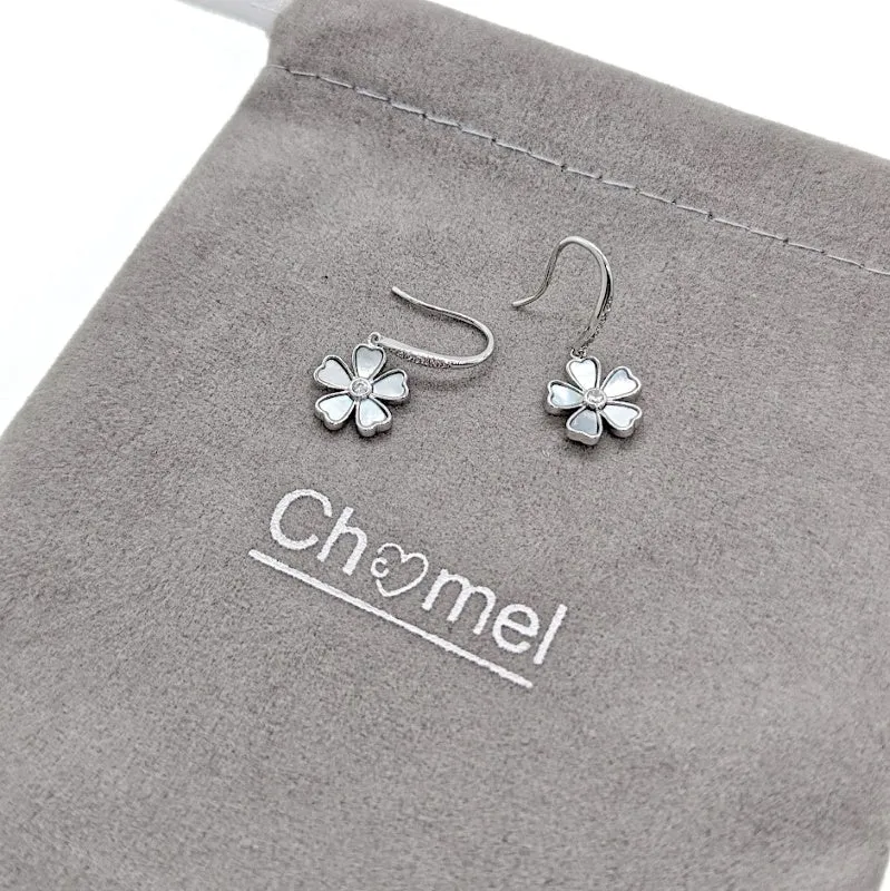 Flower Mother of Pearl Earrings