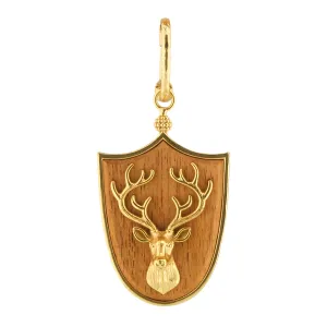 Forest Walk Stag Pendant - Teak