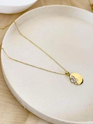 Golden Tulip Necklace