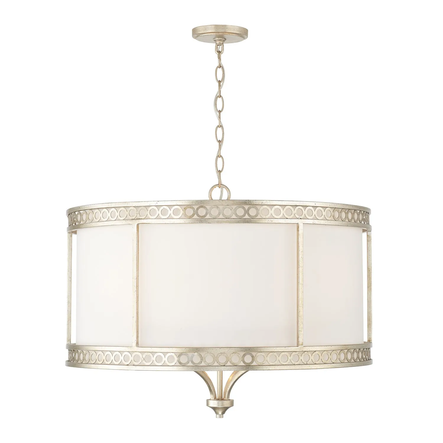 Isabella 4-Light Pendant in Winter Gold