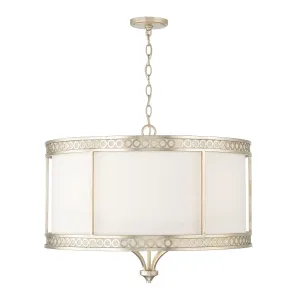 Isabella 4-Light Pendant in Winter Gold