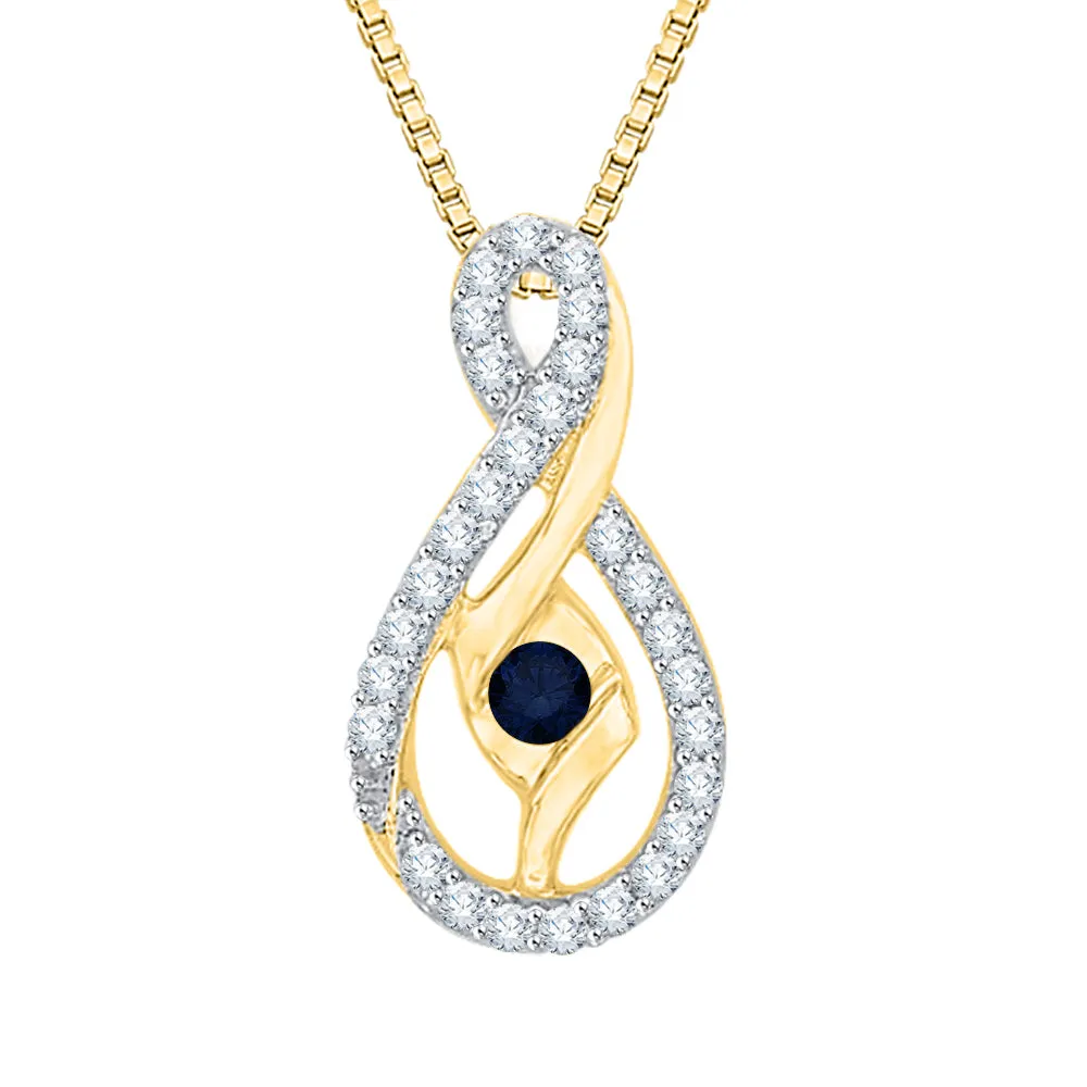 KATARINA Diamond Fashion Pendant Necklace (1/4 cttw JK, I1/I2)