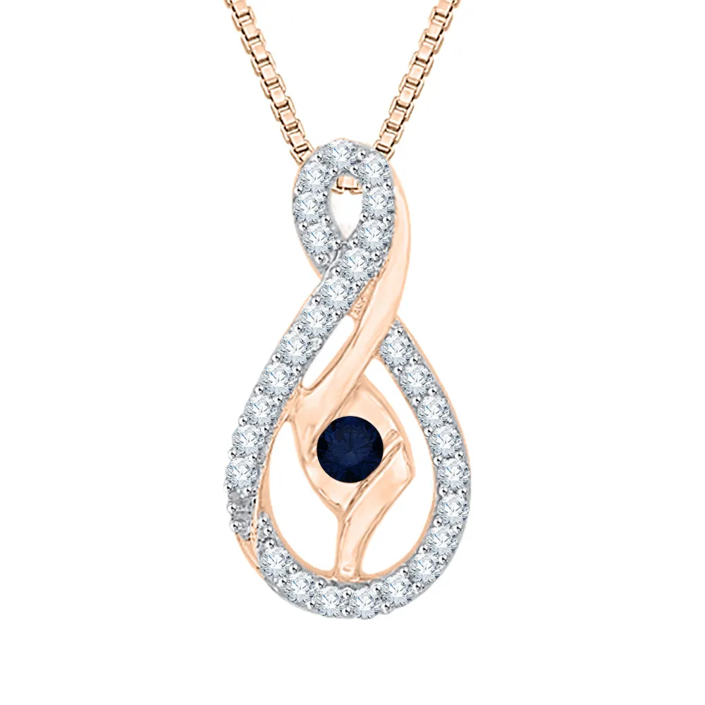 KATARINA Diamond Fashion Pendant Necklace (1/4 cttw JK, I1/I2)