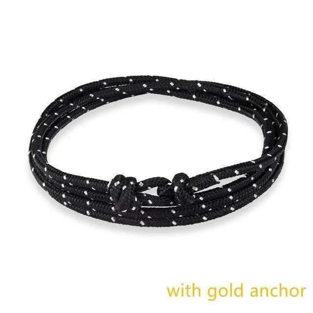 Mystique Multi-Layer Anchor Rope Bracelet