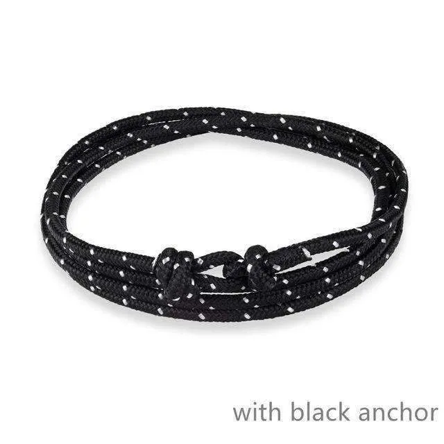 Mystique Multi-Layer Anchor Rope Bracelet