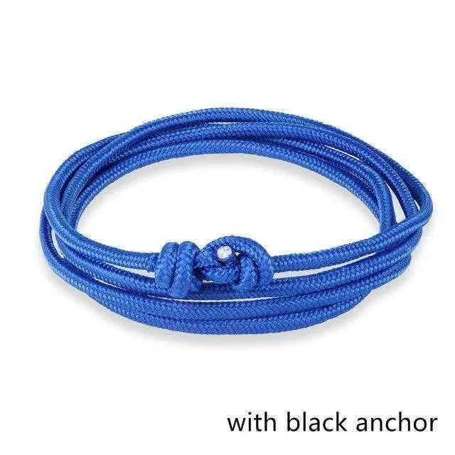 Mystique Multi-Layer Anchor Rope Bracelet