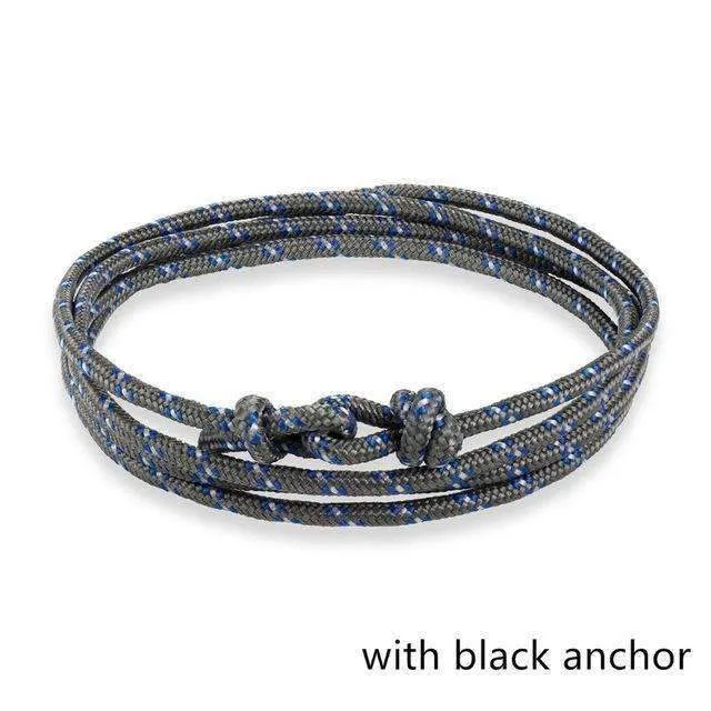 Mystique Multi-Layer Anchor Rope Bracelet