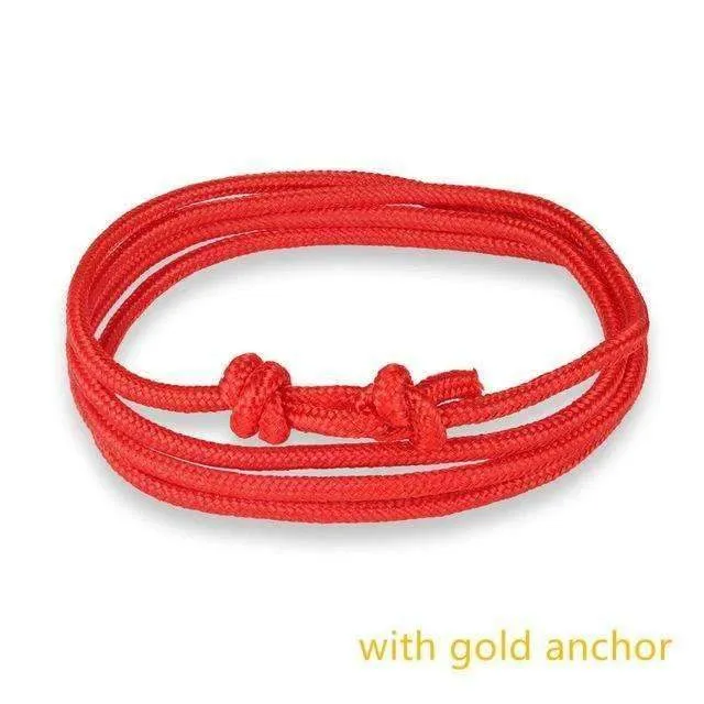 Mystique Multi-Layer Anchor Rope Bracelet