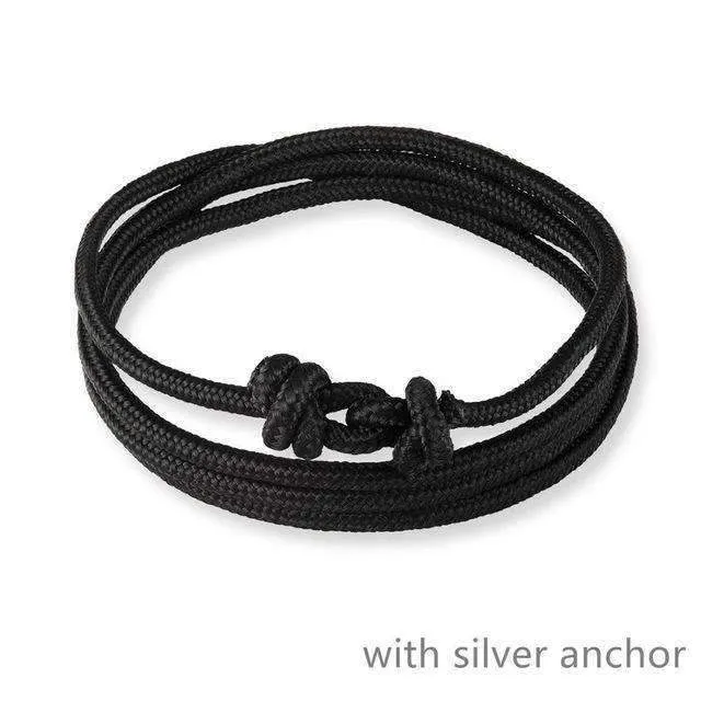 Mystique Multi-Layer Anchor Rope Bracelet