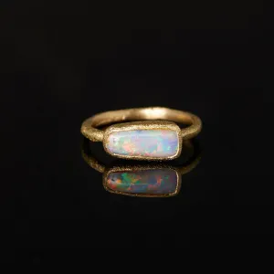 OP12-OOAK | 1.34 Carat One-of-a-Kind Boulder Opal Ring