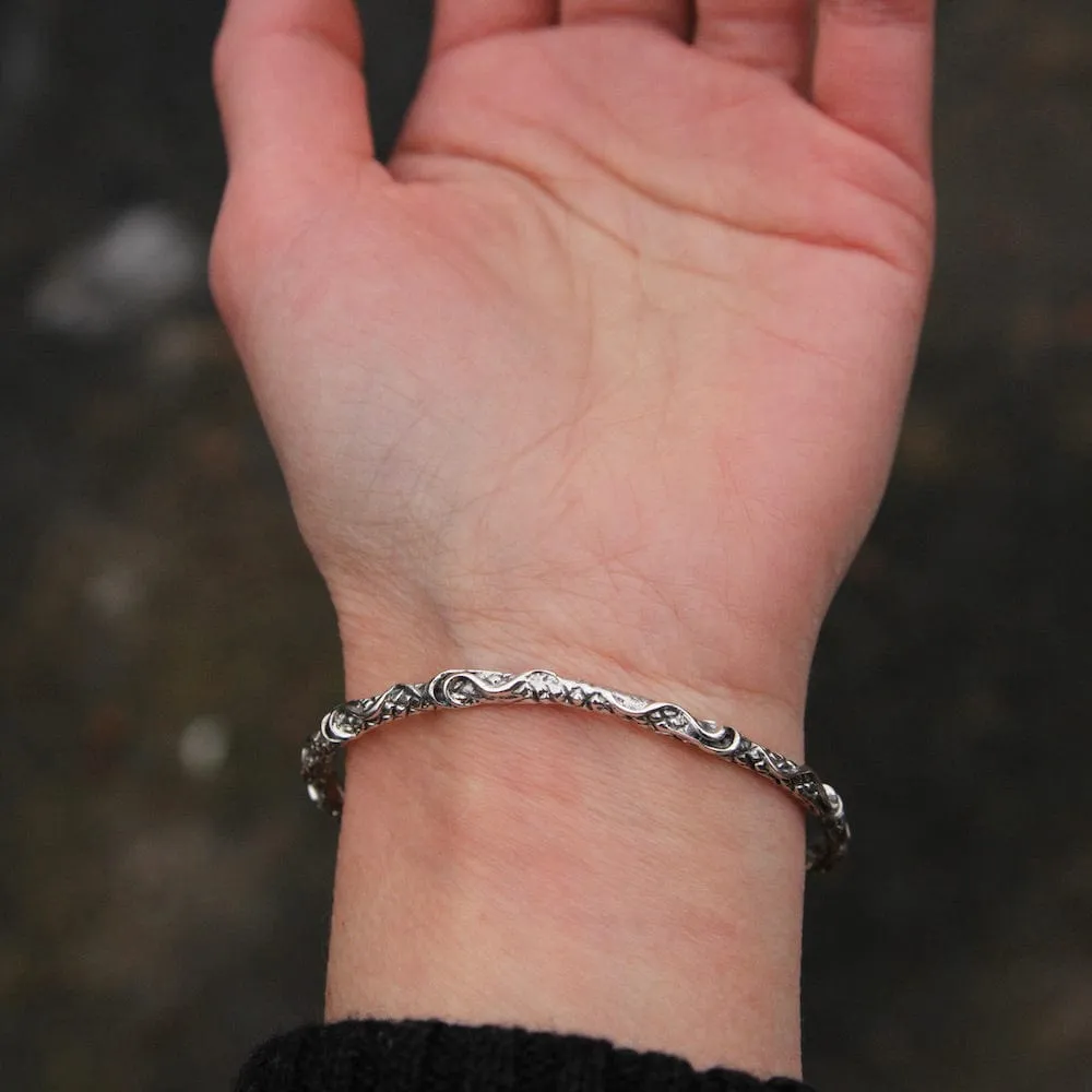 Ornate Cuff with Dragon Heads