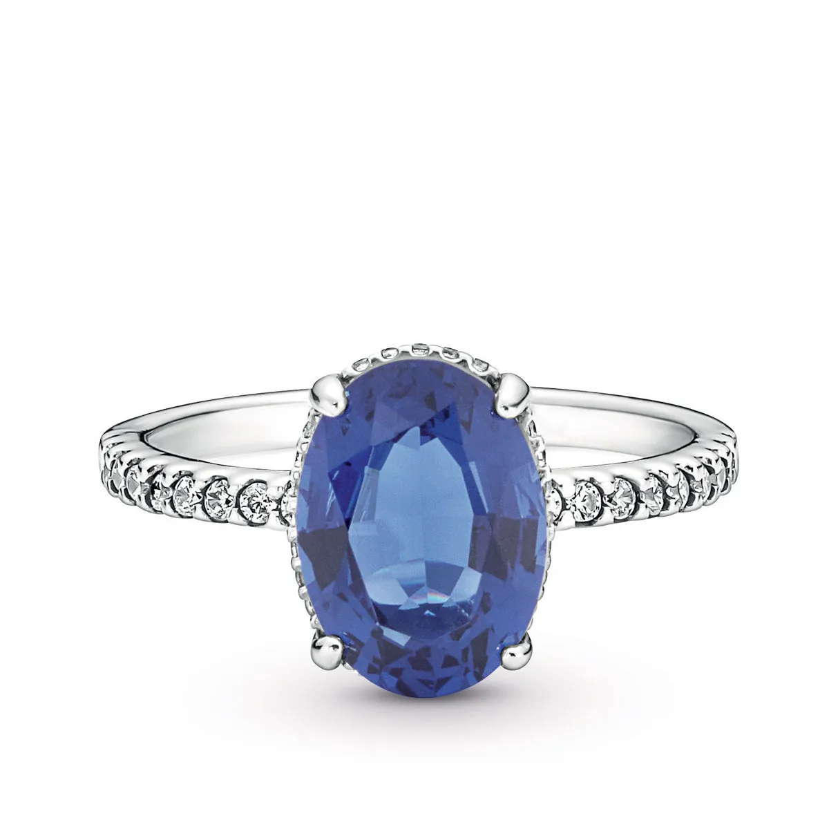 Pandora Sparkling Statement Halo Ring