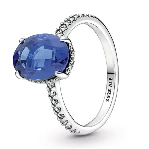 Pandora Sparkling Statement Halo Ring