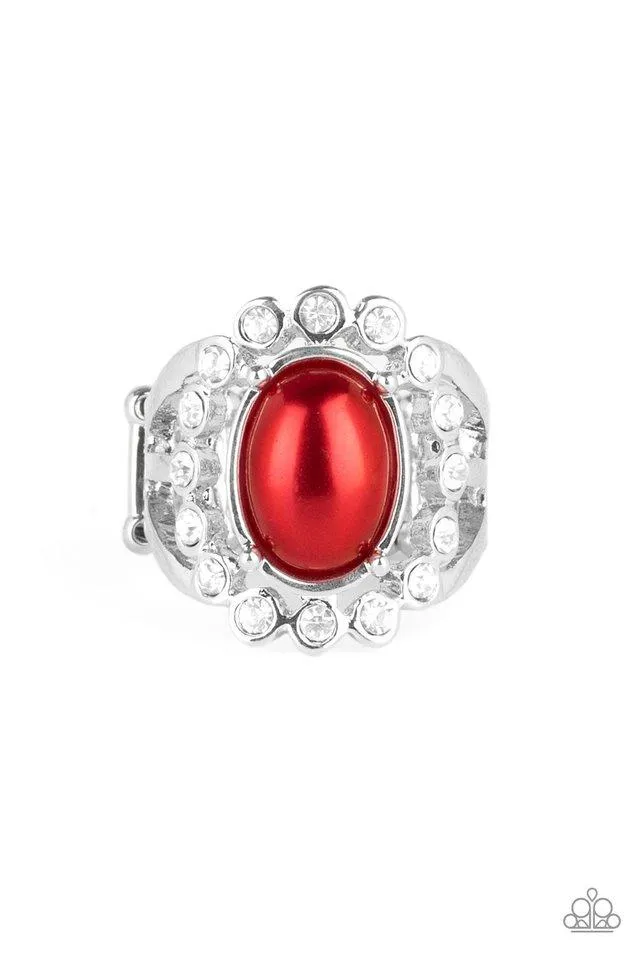 Paparazzi Ring ~ Sugar-Coated Splendor - Red