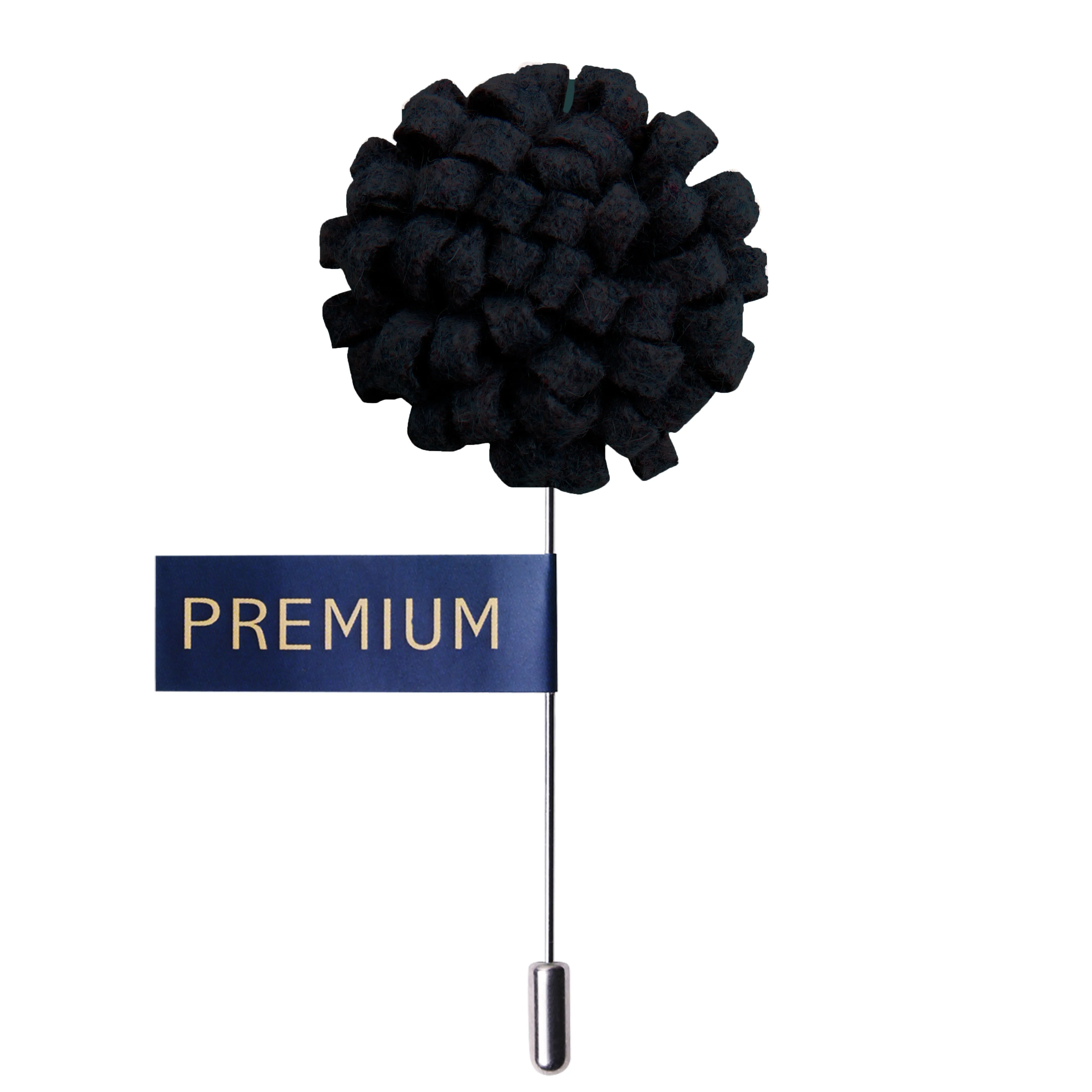 Peluche A Glorious Crescendo Black Brooch