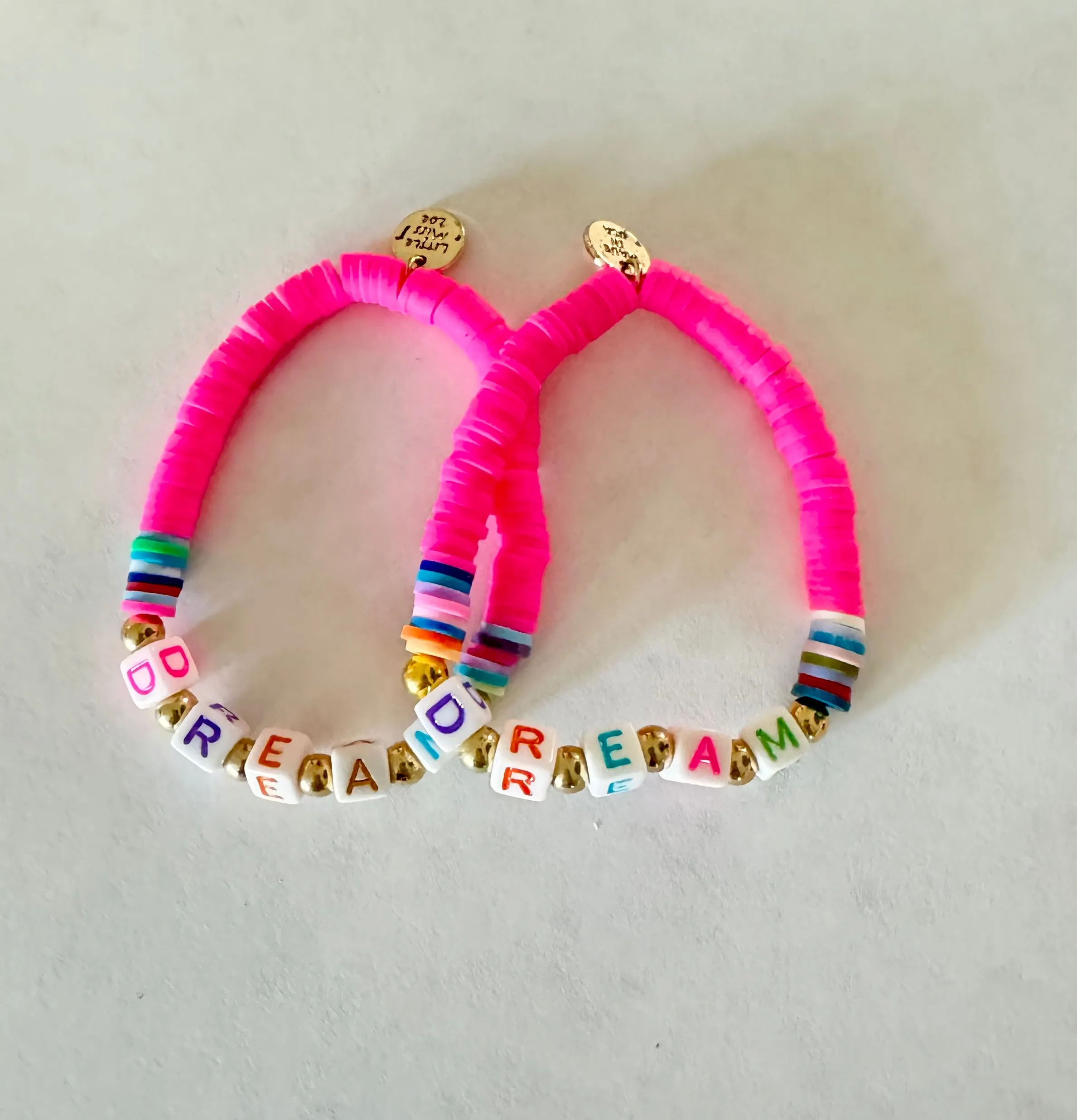 Positive Affirmations Clay Bracelets