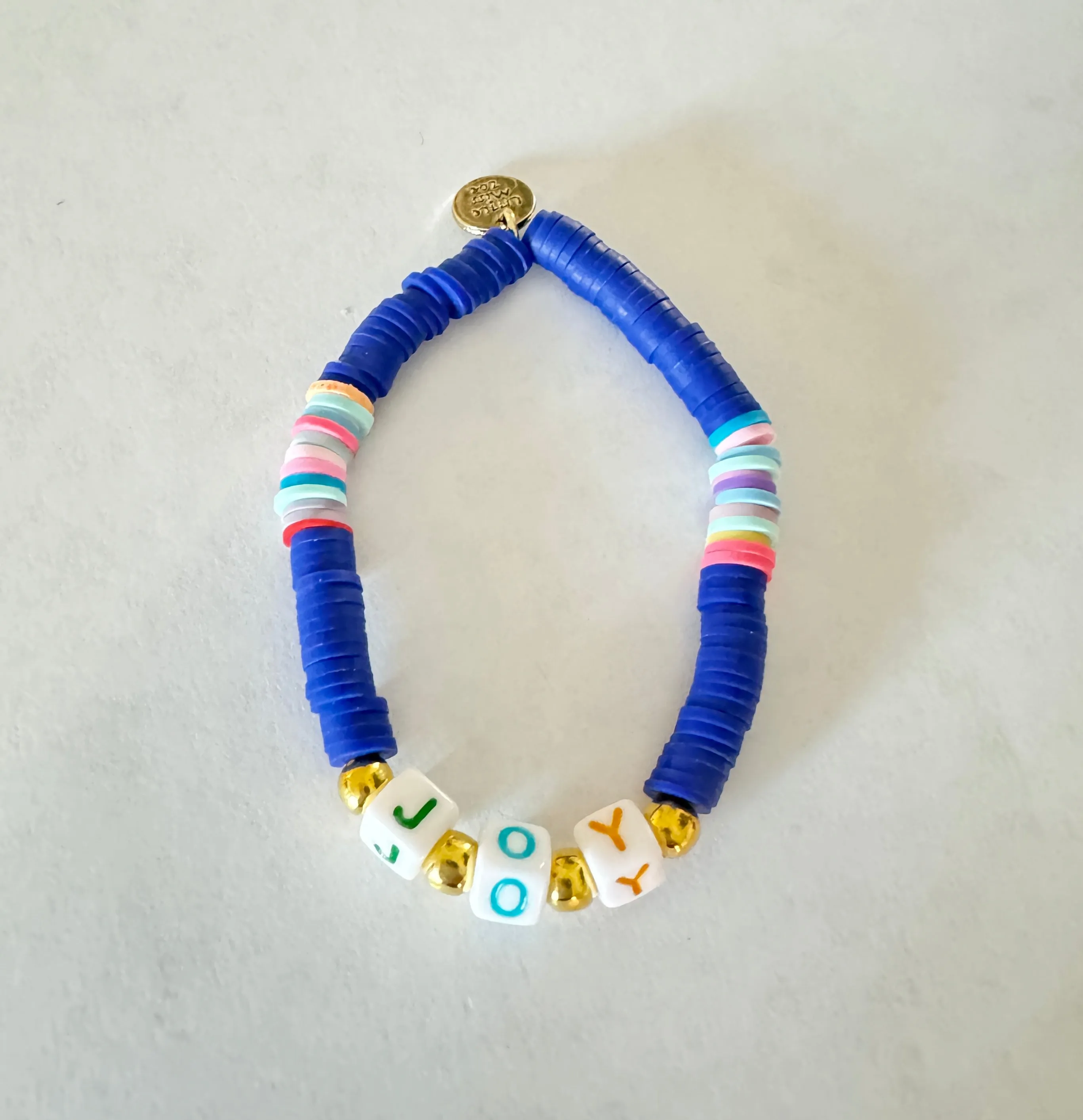 Positive Affirmations Clay Bracelets