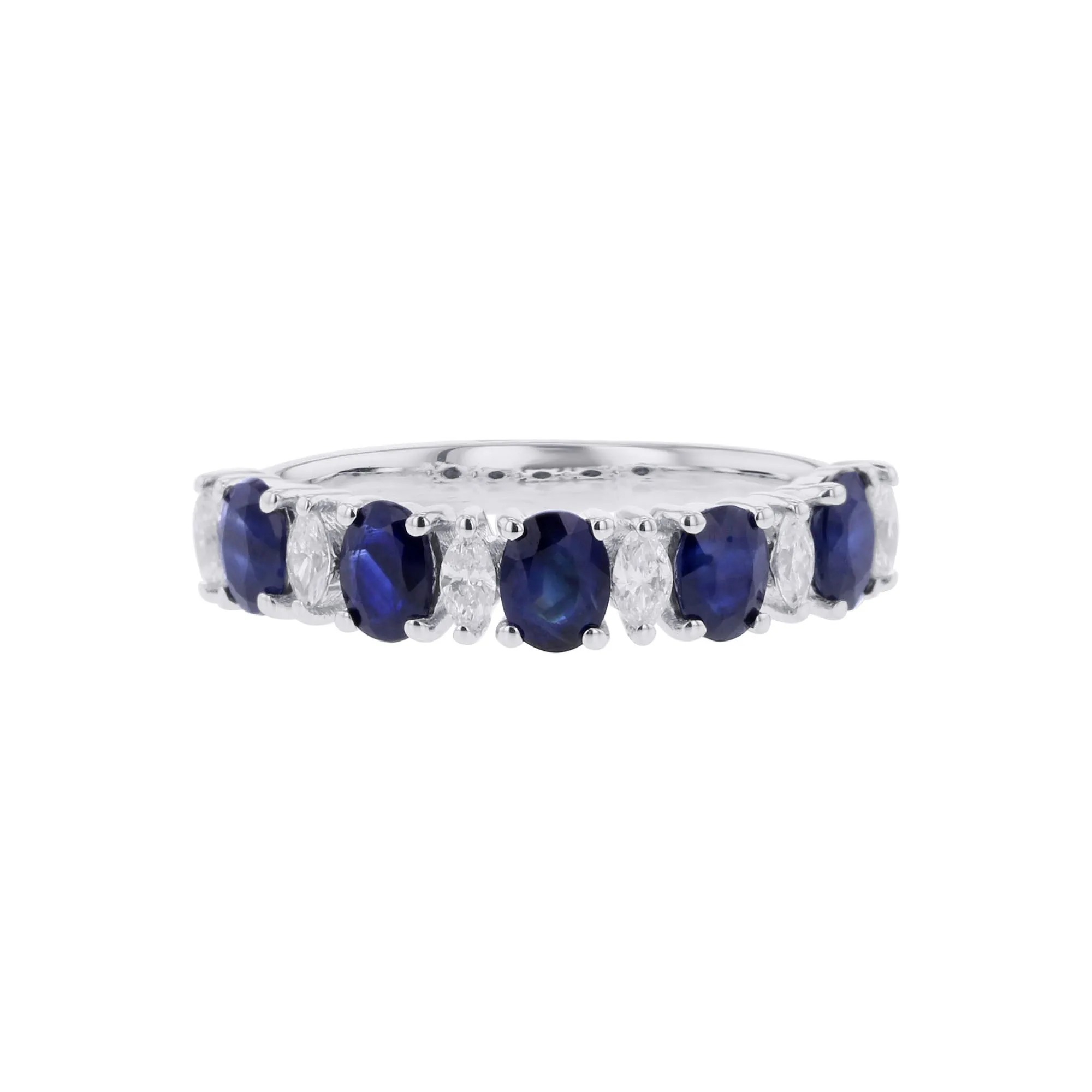 Serene Sapphire and Diamond Ring