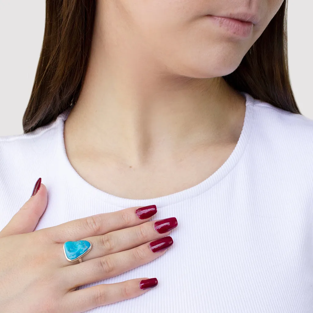 Sleeping Beauty Turquoise Ring