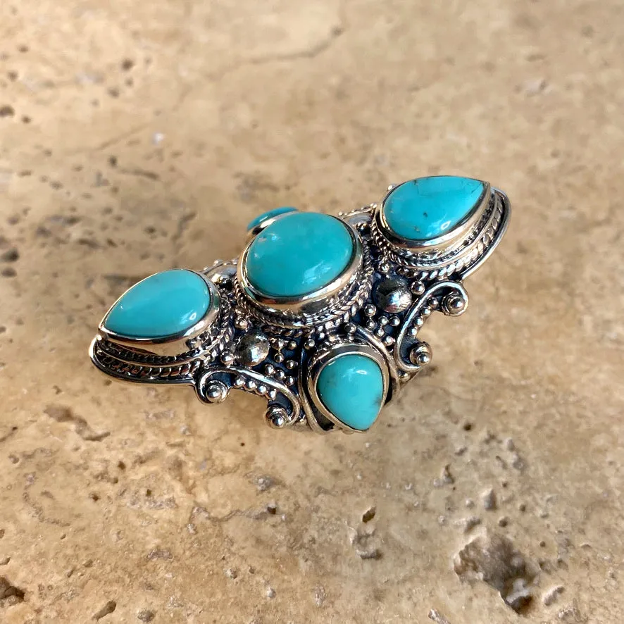 Turquoise Ring - Kailash