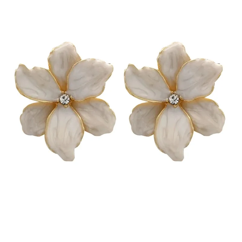 VAIGE Vibrant Floral Stud Earrings