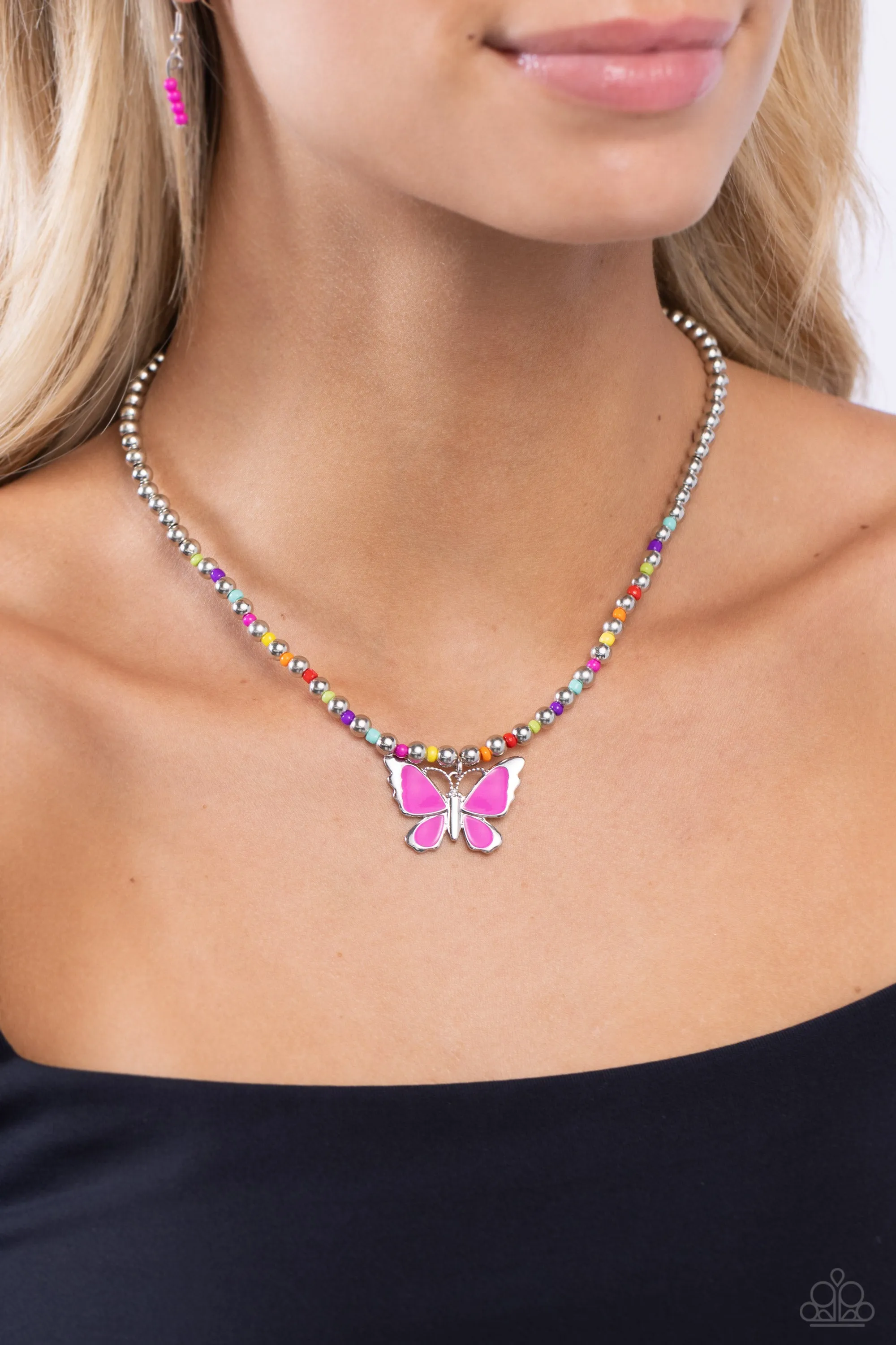 Vibrant Flutter Multi-Necklace