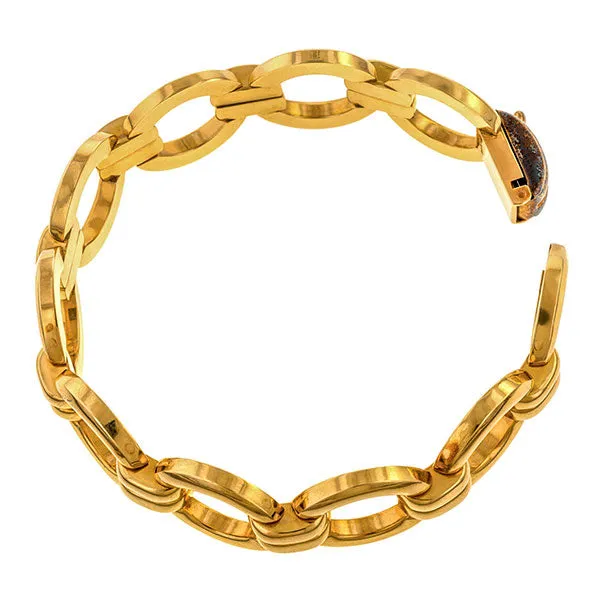 Vintage Gold Link Bracelet