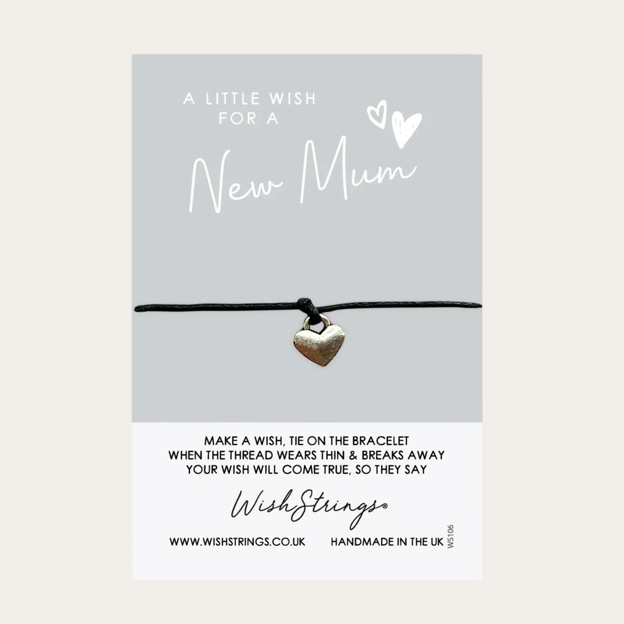 Wish Bracelet 'New Mum'